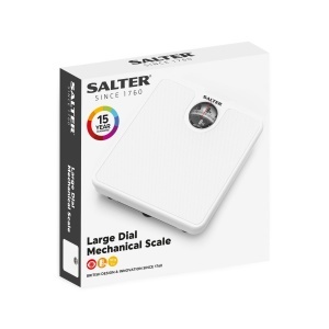 Cantar mecanic Salter 489 WHDR alb platforma antiderapanta capacitate 133 kg - Img 9