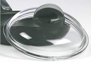 Capac din sticla BALLARINI 26 cm, transparent, cu reglaj pentru aburi - Img 3