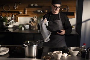 Capac Fissler Vitavit Premium, 26 cm, din metal, spalabil in masina de spalat - Img 4
