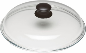 Capac transparent Ballarini T03 28 cm, sticla securizata, maner bakelit