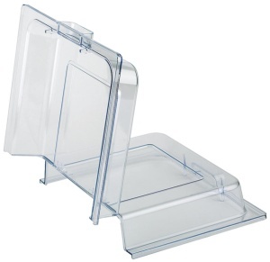 Capac transparent GN 11 APS 11013, 53x32,5x6 cm, din policarbonat, spumabil