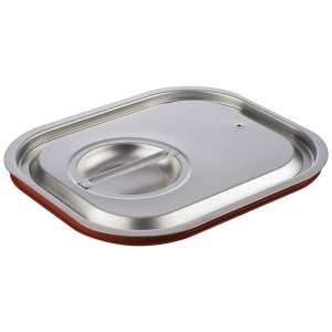 Capac transparent pentru GN 12 APS 80024, cu silikondicatie, 265 x 325 mm