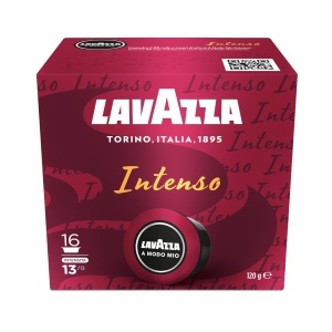 Capsule de cafea Lavazza A Modo Mio Intenso, 16 capsule, intensitate 1313, aroma bogata