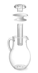Carafa cu gheata HENDI Krug, 3L, din plastic transparent, model para - Img 5