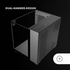 Carcasa Gaming Mars Gaming MC-VISIONM, MicroATX, 3 Geamuri, Negru - Img 5