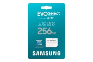 Card microSD Samsung EVO Select 2024, 256 GB, UHS-I U3, 160 MBs - Img 9