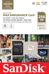 Card microSD SanDisk MAX ENDURANCE 256 GB, viteza 100 MBs, rezistenta la apa - Img 5
