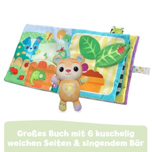 Carte de plus VTech Baby Mein groos Pluschbuch cu muzica pentru copii - Img 2