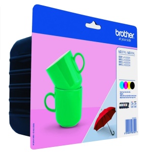Cartus de cerneala Brother LC227XL, CyanMagentaGalbenNegru, 4 pack