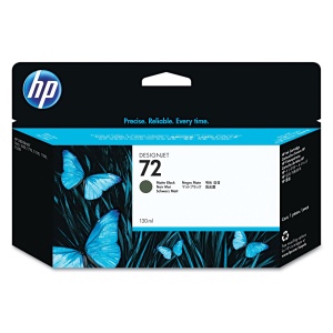 Cartus de cerneala HP 72, 130 ml, Negru Mat, pentru imprimante DesignJet