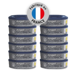 Cartus de inlocuire Angelcare Original ClassicDress-Up XL, 12 bucati, 5x mai putina folie - Img 2