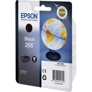 Cartus Epson Original 266, Tinta Pigmentata, Negru, Compatibil WF-100W si WF-110W - Img 2