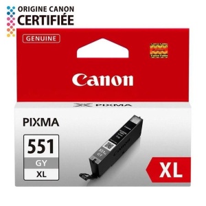 Cartus imprimanta Canon CLI-551XL GY, capacitate XL, culoare gri, ambalaj reciclabil