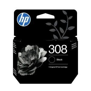 Cartus imprimanta HP 308, Original, Negru, 160 pagini