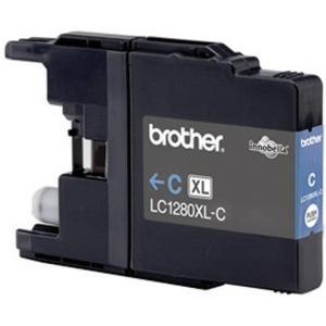 Cartus Original Brother LC-1280XL-C Cyan, 1200 pagini, pentru imprimante Brother