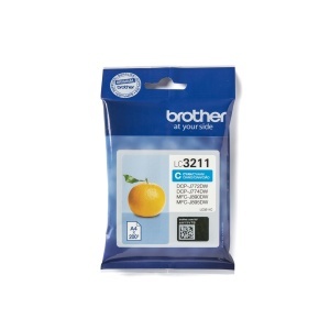 Cartus tinta Brother LC-3211C, cyan, pentru DCP-J772DW, DCP-J774DW, MFC-J890DW, MFC-J895DW