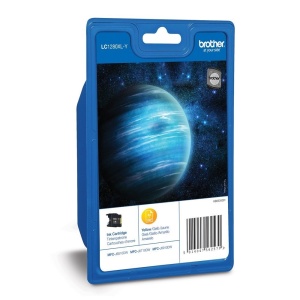 Cartus Tinta Brother LC1280XL, Galben, 1200 Pagini, pentru MFC-J5910DWJ6510DWJ6710DWJ6910DW