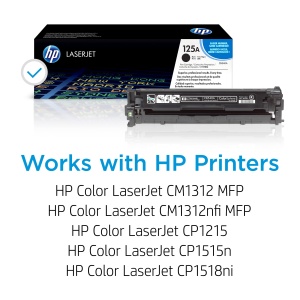 Cartus toner HP 125A CB540A, 2200 pagini, negru, original - Img 2