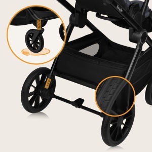 Carucior 2 in 1 LIONELO LAYLA cu suport pentru nou-nascuti si sport, max 22 kg - Img 6