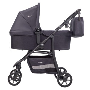 Carucior 3 in 1 BabyGo Styles - Sport, Landou si Scaun Auto - Rosa - Img 3