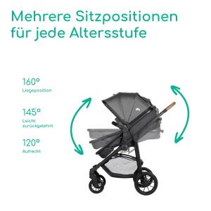 Carucior 3-in-1 Bebeconfort Haze Trio, max. 22 kg, i-Size, culoare Tinted Stone - Img 5