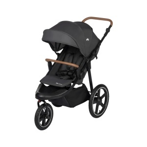 Carucior Bebeconfort Cloudy, 0-4 ani, 22kg, 3 roti all-terrain, Mineral Graphite