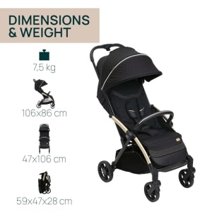 Carucior Chicco Goody X-Plus Negru Compact Autoclosere - Img 3