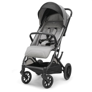 Carucior copii Inglesina Zenit 2, Horizon Grey, compact si usor, pana la 22 kg