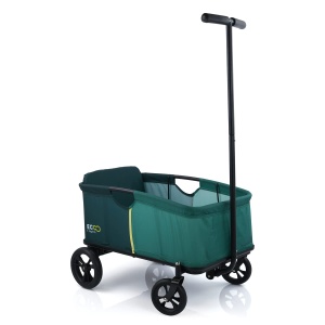 Carucior de mana hauck Eco Light pentru 1 copil de la 2 ani pana la 50 kg cu perna de scaun anvelope Eva Bara de tractiune detasabila cu arc manere an - Img 5