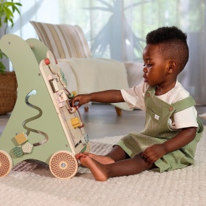 Carucior de mers Tiny Love, 2-in-1, 12 activitati interactive, design natural, 18 luni - Img 8