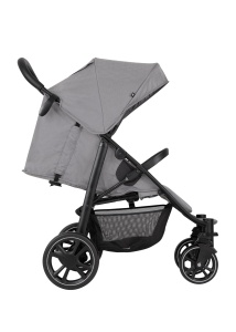 Carucior Graco EeZeFold cu mecanism inteligent de pliere, de la nastere pana la aproximativ 3 ani (0 pana la 15 kg), inclusiv husa de ploaie, gri, Gri Clopotnita - Img 2
