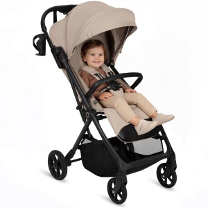Carucior Lionelo Tansi pentru calatorii, 22 kg, compact, cu sistem de pliere
