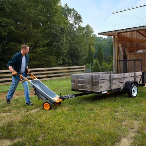 Carucior Multifunctional WORX WG050, 8-in-1, Capacitate 136kg, Roti din Cauciuc - Img 9