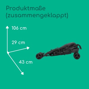 Carucior pentru copii Bebeconfort Dusk, 0-4 ani, usor (7.9 kg), compact, gri mineral - Img 9