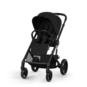 Carucior pentru copii CYBEX Balios S Lux cu landou pliabil, Negru - Img 1