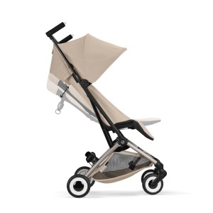 Carucior pentru copii CYBEX Gold LIBELLE, ultracompact, 6 kg, Almond Beige - Img 7
