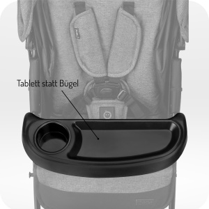Carucior pentru copii MoMi ISLA, 5 puncte de siguranta, 15 kg, accesorii incluse - Img 6