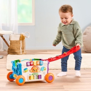 Carucior pentru copii VTech Baby Mein erster Bollerwagen cu muzica - Img 4