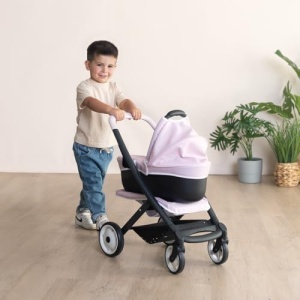 Carucior pentru papusi Smoby Maxi-Cosi 3-in-1, design original, pentru papusi de pana la 42 cm - Img 3