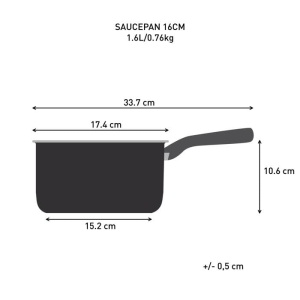 Caserola Lagostina Desideria 16 cm, Antiaderenta din Ceramica, Design Elegant - Img 3