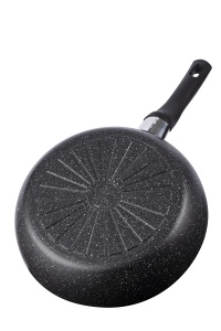 Caserola pentru gatit Ballarini Vipiteno, 28 cm, aluminiu, antiaderenta, negru - Img 2
