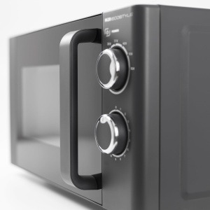 CASO | Cuptor cu microunde M20 Ecostyle | usor de utilizat, spatiu de gatit de 20 L, putere 700 wati, placa turnanta O 24,5 cm, antracit - Img 3