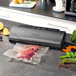 Caso VC 10 Plus Edition - include set mare de accesorii, cordon de sudura de 30 cm, rezistenta variabila la vid, pompa de vid 9 L/min, gri, argintiu, 1 pachet - Img 2