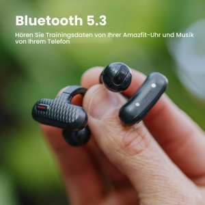 Casti audio Amazfit Up, wireless, rezistente la apa, cu control tactil - Img 3