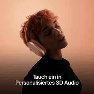 Casti audio Apple AirPods Max, active noise cancelling, 3D audio, USB-C, culoare Mitternacht - Img 5