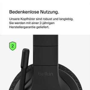Casti audio Belkin SoundForm Adapt, Bluetooth 5.2, 65 ore autonomie, cu microfon - Img 9