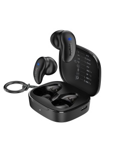 Casti audio Belkin SoundForm Anywhere, Bluetooth 6.0, 26 ore autonomie, Negru