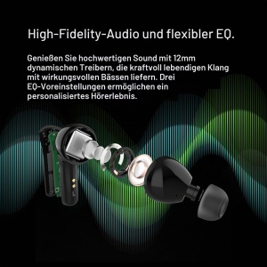 Casti audio Belkin SoundForm Motion, Noise Cancelling, Bluetooth 5.2, Negru - Img 6