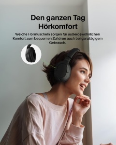 Casti audio Belkin SoundForm Surround, Noise Cancelling, 60 ore, Negru - Img 7
