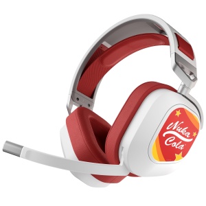 Casti audio Corsair HS80 RGB Wireless Nuka-Cola, Dolby Atmos, usoare